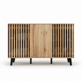 Noma – Buffet Scandinave 3 Portes en Bois – 150 cm