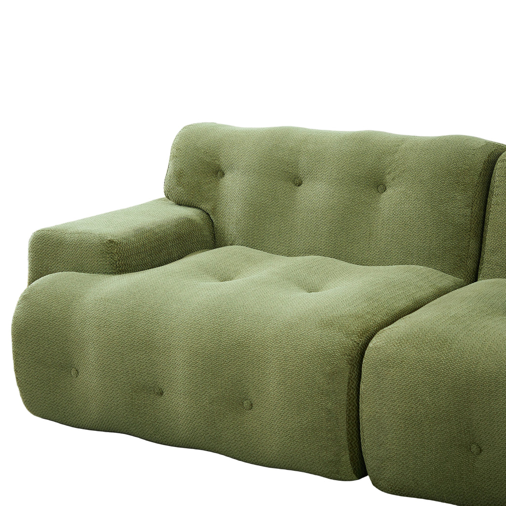 Arvo – Canapé Cloud Organique en Chenille – 2 Places