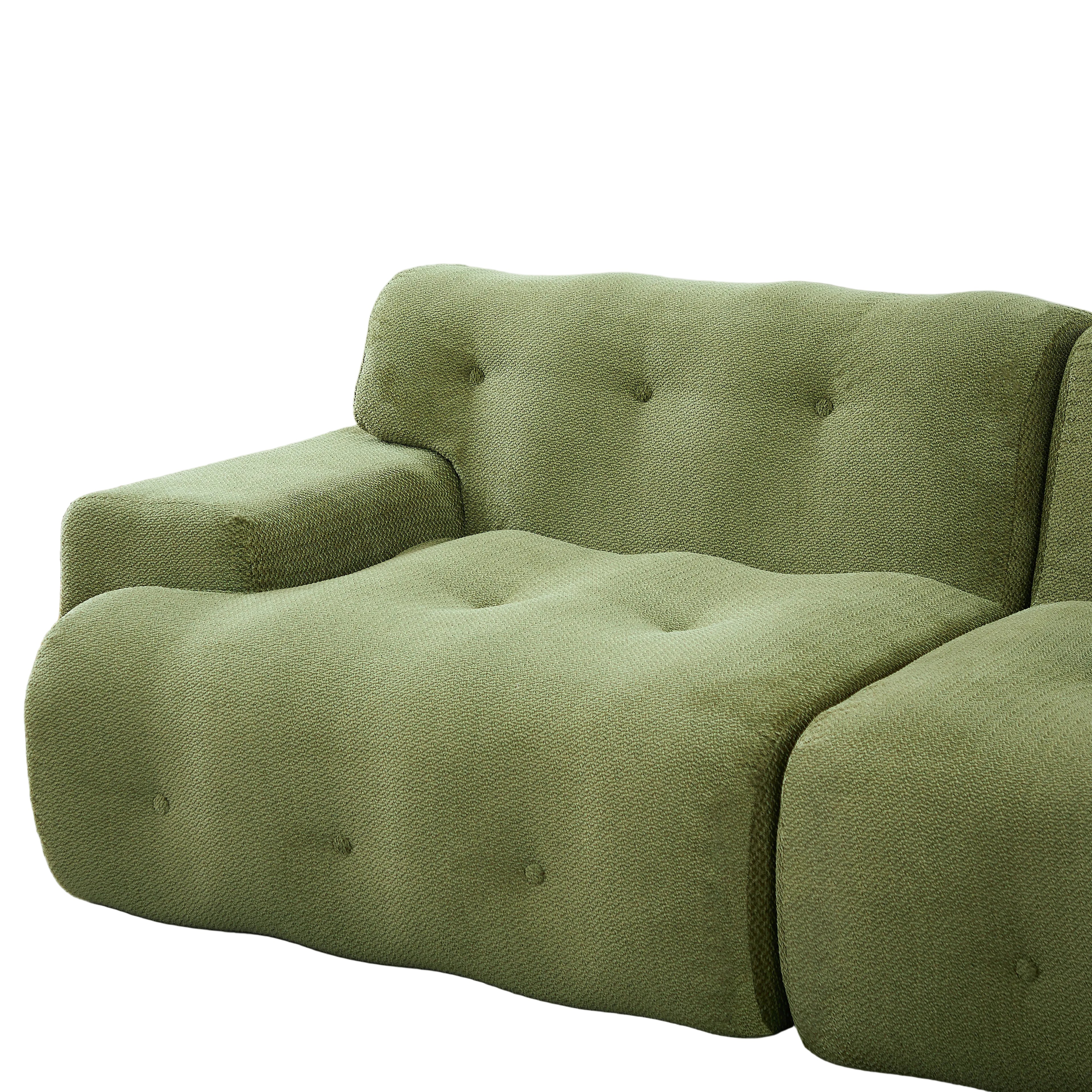 Arvo – Canapé Cloud Organique en Chenille – 2 Places
