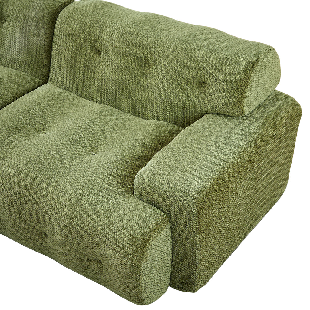 Arvo – Canapé Cloud Organique en Chenille – 2 Places