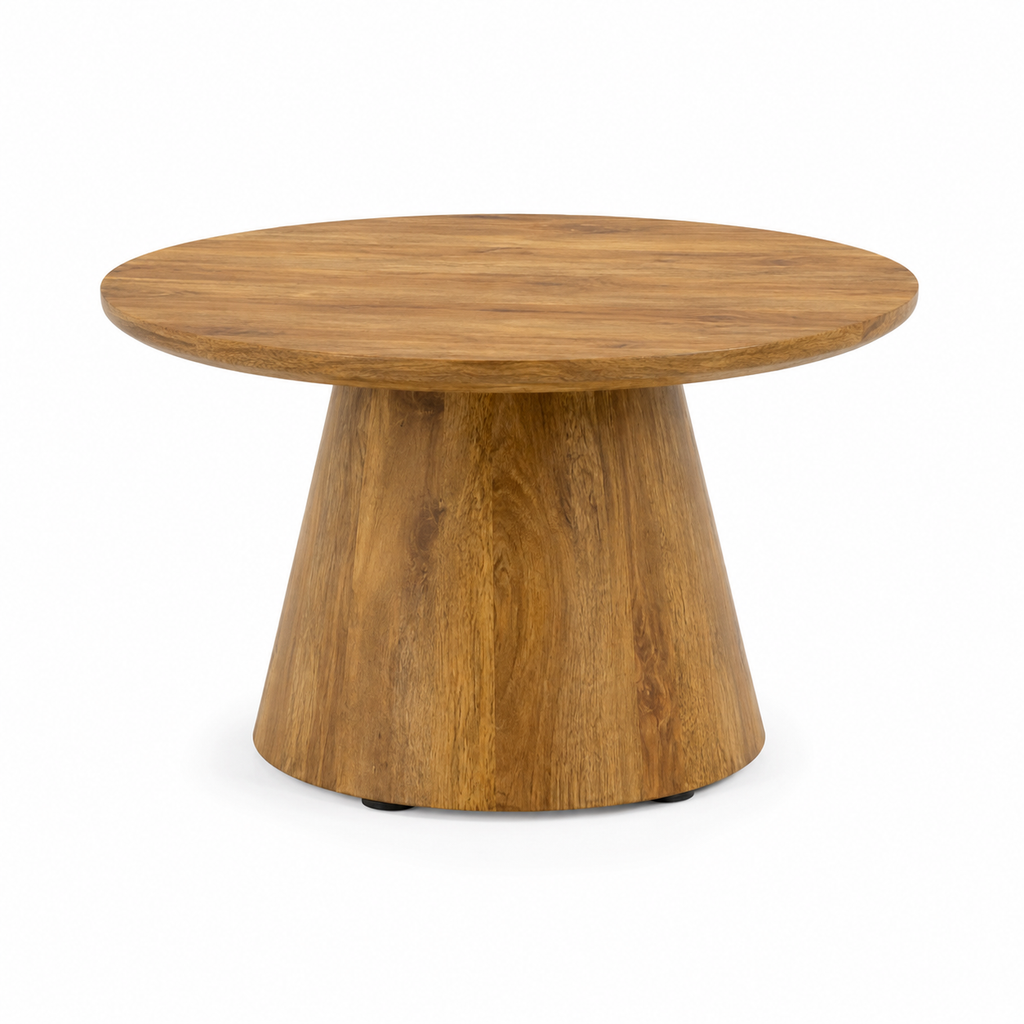 Lune – Table Basse Organique Bois Naturel