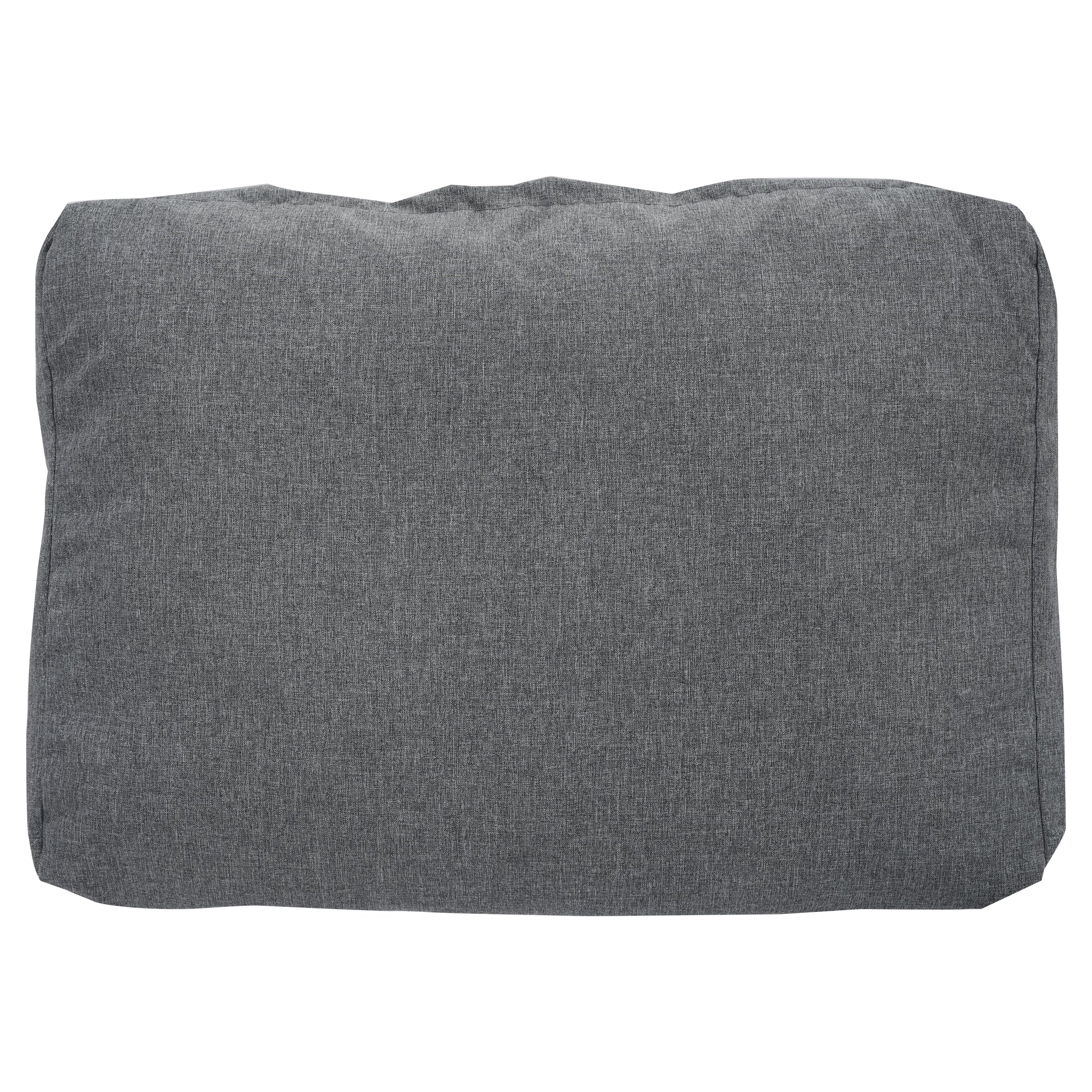 Sora – Ensemble Salon de Jardin d’Angle 6 Places avec Table & 2 Fauteuils – Gris