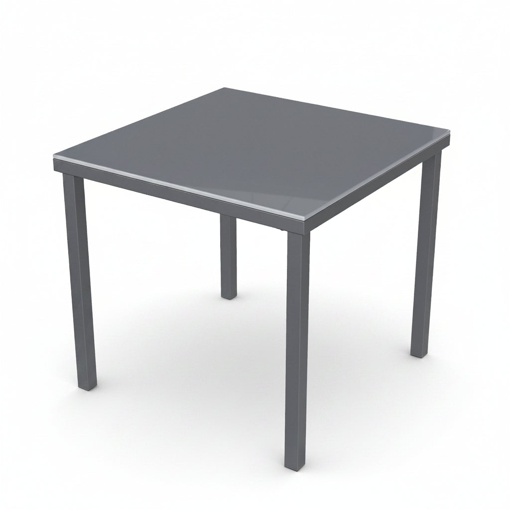 Sora – Ensemble Salon de Jardin d’Angle 6 Places avec Table & 2 Fauteuils – Gris