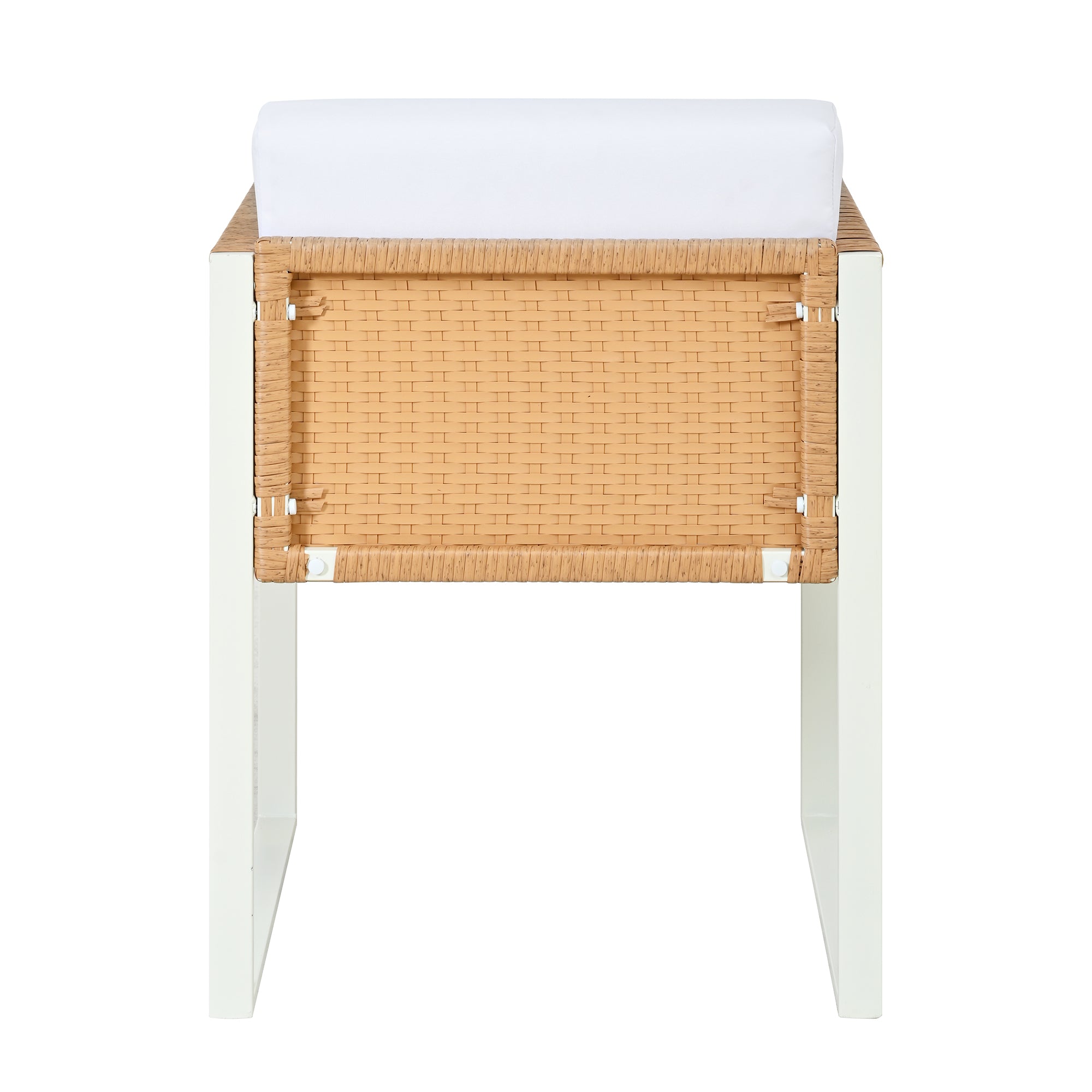 Sora – Ensemble Table de Jardin 170 cm & 6 Chaises en Résine Tressée